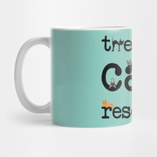 The cat rescuer! Mug